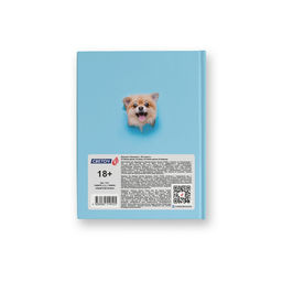 Светоч Бизнес-блокнот, глянцевая ламинация, 64ББТ6_4_5_1 A6 64 л. 24 шт. клетка Пушистый шпион 000905