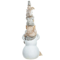 Фигурка декоративная "Снеговик", L9 W10 H26 см