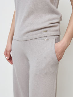 Брюки из кашемира 05122 лунные