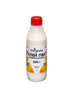 Клей ПВА 500 г Calligrata, Универсальный