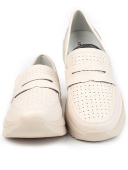 03-SD4-1D BEIGE Полуботинки женские (натуральная кожа) - Фабричный китай фото 9