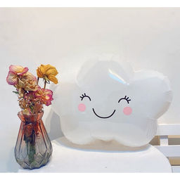 Цена за 5 шт. Воздушный шар фольгированный 19" «Счастливое облако», фигура