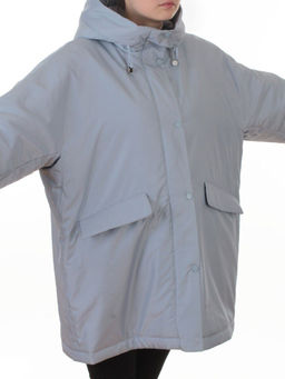 8020 LT. BLUE Куртка демисезонная женская (100 гр. холлофайбер) - Fashion фото 2