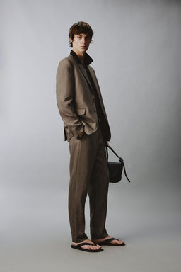 BLAZER TRAJE 100% LINO / Vis?n vigor? - Zara фото 4