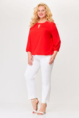 Блуза Swallow 803.2 черный+серебряный узор фото 582