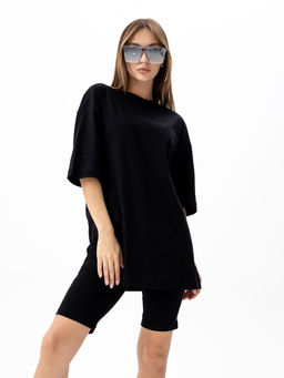 Комплект хлопок 95%, лайкра 5%,черный