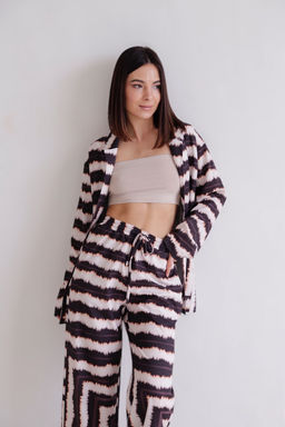 Martichelli Костюм брючный с принтом