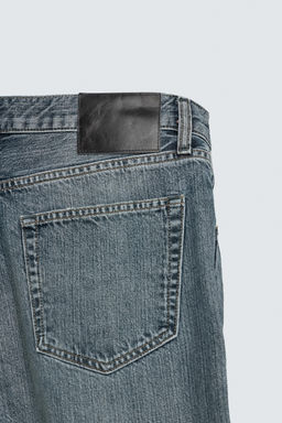 JEANS FLARE FIT ABERTURA / Azul tinta - Zara фото 11