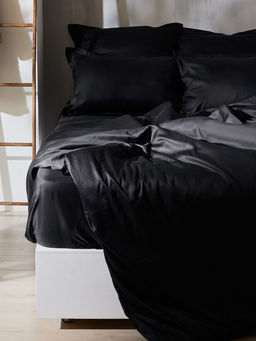 Простыня евро SL Home Tencel, 235260 см, чёрная, тенсель - Sima-land home фото 5