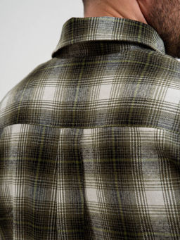 Рубашка сорочка верхняя фланель Имидж клетка - Оптима фото 6