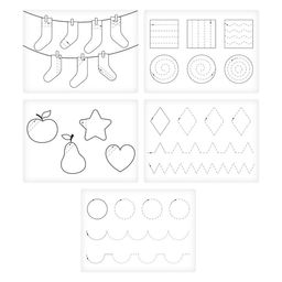 Развивающий набор Рыбки для письма, тренажёр для письма, ручка-самоучка, 5 шт., цвета МИКС - Iq-zabiaka фото 14