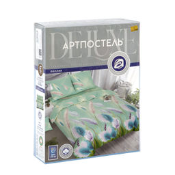 Постельное белье Астильба (поплин DE LUXE) 2,0 сп./Пододеяльник: 1 шт. - 215*175; Простыня: 1 шт. - 215*200; Наволочка: 2 шт. - 70*70; DE LUXE - Артпостель фото 5