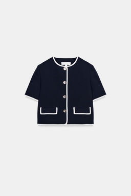 BLAZER MANGA CORTA / Marino