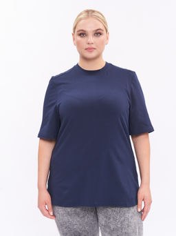 Футболка из хлопка FU21502DBL05 - Артесса фото 2