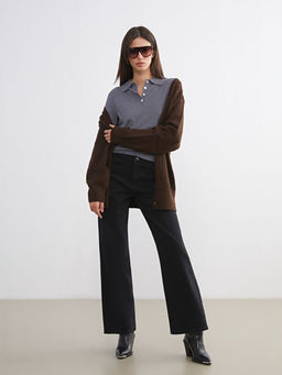 V Yaka Kad?n Triko H?rka