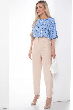 Брюки Между нами любовь (беж) Б9049 - Lt collection фото 5