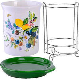 60154 Подставка для столовых приборов Лесные ягоды с лимонами дол/жел LR (х24) - Mayer&boch фото 2