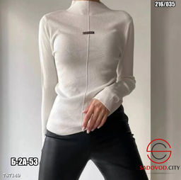 Женская водолазка однотонная - Bruno фото 18