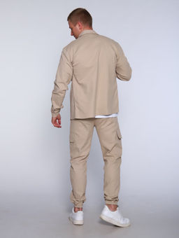 Брюки джоггеры Стоун_М260/бежевый - Ihomelux фото 24