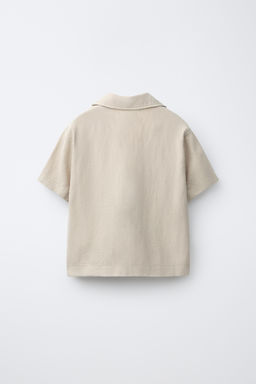 CAMISA BOLSILLO CON LINO / Arena - Zara фото 2