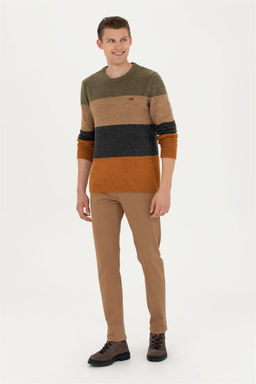 Мужские брюки из парусины светло-коричневого цвета - U.s. polo assn фото 8