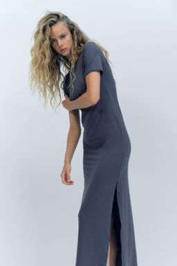 Vestido camiseta largo - H&m фото 8