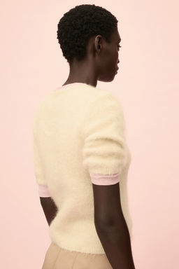 Camiseta de punto en mezcla de mohair - H&m фото 3