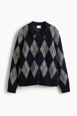 C?rdigan con cuello camisero