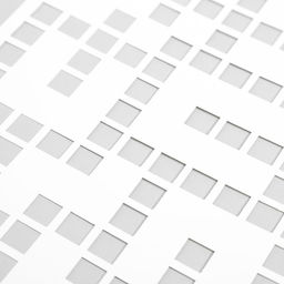 Трафарет пластик «Кросс», шаблон, 24×16 см