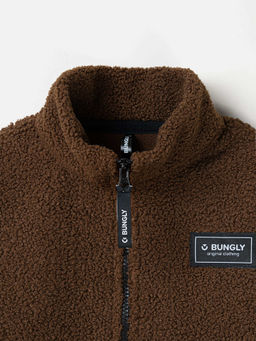 Толстовка букле Шоколад утепленная - Bungly фото 5