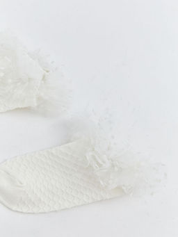 Dantelli K?z Bebek Patik ?orap 2li