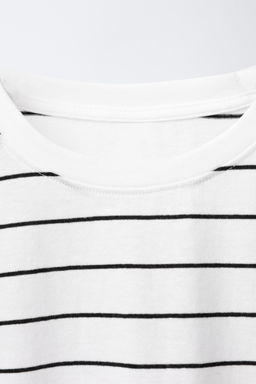 BASIC STRIPED T-SHIRT - Zara фото 3