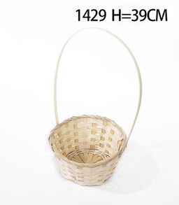 Корзина плетеная 19х35см / 1429 /уп 256/ - Галеонтрейд фото 4