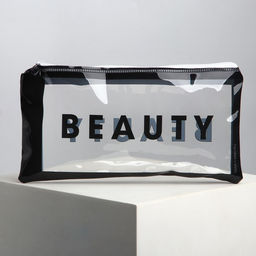 Косметичка-пенал PVC на молнии BEAUTY