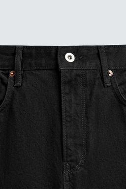 JEANS FLARE FIT ROTOS / Negro - Zara фото 22