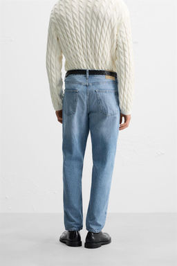 SLIM FIT TAPERED JEANS - Zara фото 31
