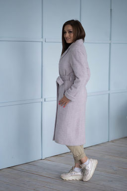 Пальто женское демисезонное 22555 (синий) - Kankan фото 23