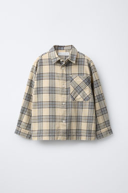 CHECK PRINT SHIRT