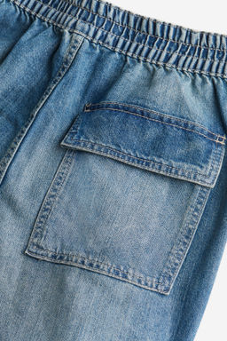 Pantal?n parachute en denim - H&m фото 3