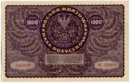 1000 марок 1919 года Польша