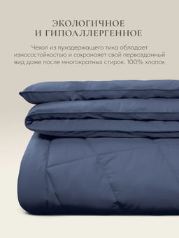 Одеяло Cloud Cool Captains Blue 150х200см всесезонное 200г/м2 ЕС-8002 - Espera фото 3