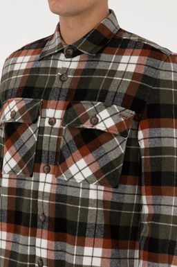 Erkek Bak_r Ekoseli Uzun Kollu Siyah G_mlek - U.s. polo assn фото 7