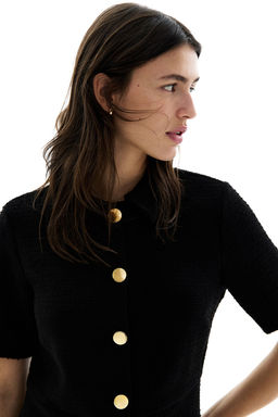 Vestido de boucle con botones - H&m фото 3