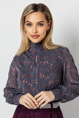 Блузка женская 3071/09/Антрацитовый