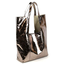 Женская мягкая кожаная сумка шоппер 0054-11 - Cidirro фото 2