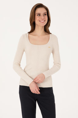 Kad_n Krem Kazak - U.s. polo assn фото 3