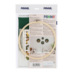 Набор для вышивания PANNA Живая картина JK-2257 Грибы. Лисички 20.5 х 20.5 см