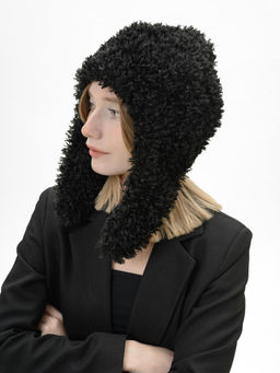 Ш26-31 Шлем луковка барашек черный