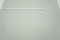 Муслин двухслойный с эф.жатости Клетка (0.7*0.7см) цв.морозная мята, ш.1.4м, хлопок-100% - Купава фото 8