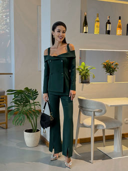 Брюки AURA 4164-170 изумруд